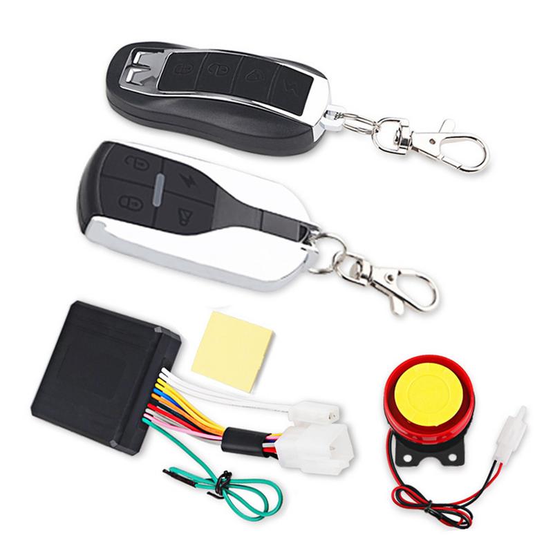 Sirena de alta potencia para coche, sistema de alarma de seguridad con Control remoto, antirrobo, impermeable, de alta potencia,
