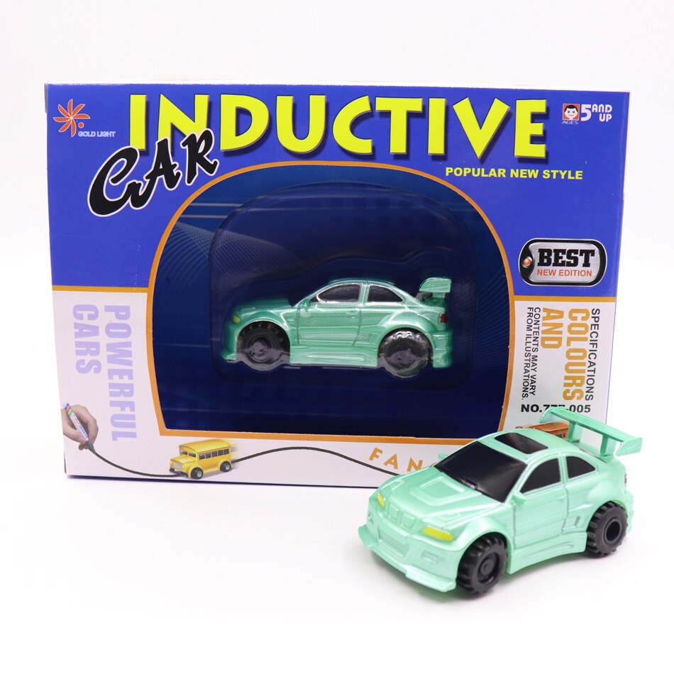 Techniek Voertuigen Truck Mini Magic Pen Inductieve Kinderen Truck Tank Speelgoed Auto Trekken Lijnen Inductie Spoor Auto