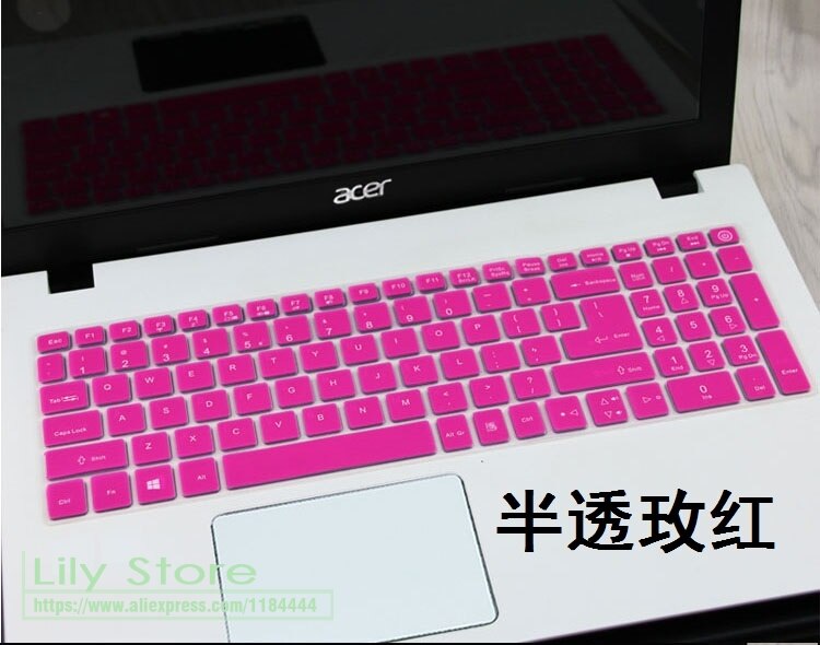 15 inch Keyboard Protector Silicone Cover for Acer Aspire E 15 15.6" E5-576G E5-576 E5 576G E5-575g 575G