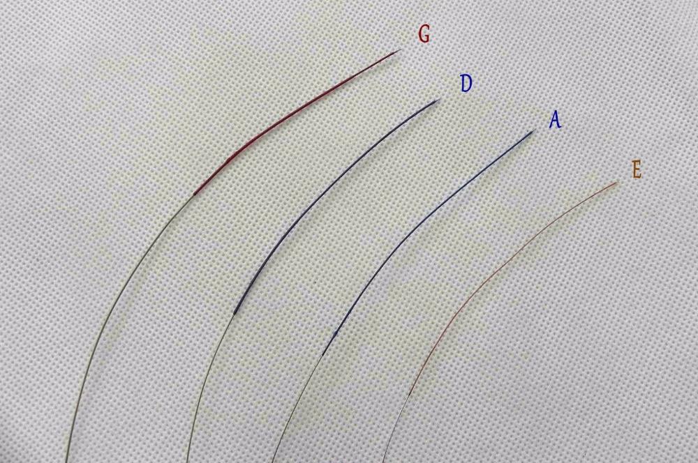 10 Sets Fine Steel-core Violin Strings Full Set E Ball End