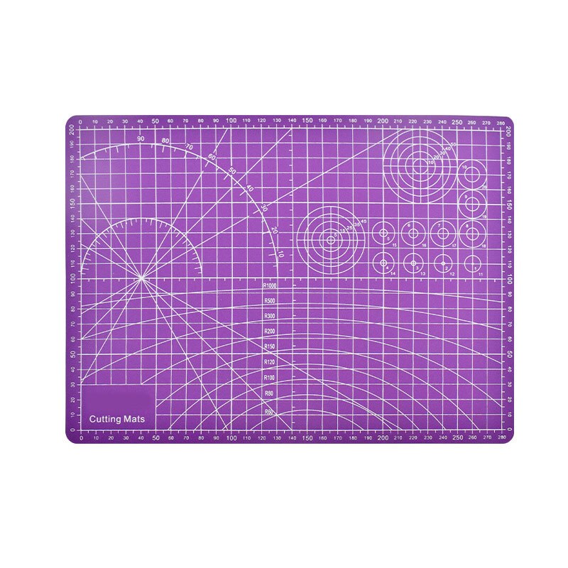 Cutting Mat for DIY Sewing Craft A4 Sturdy Rotary Cutting Mat Non Slip Surface Scrapbook Fabric UY8