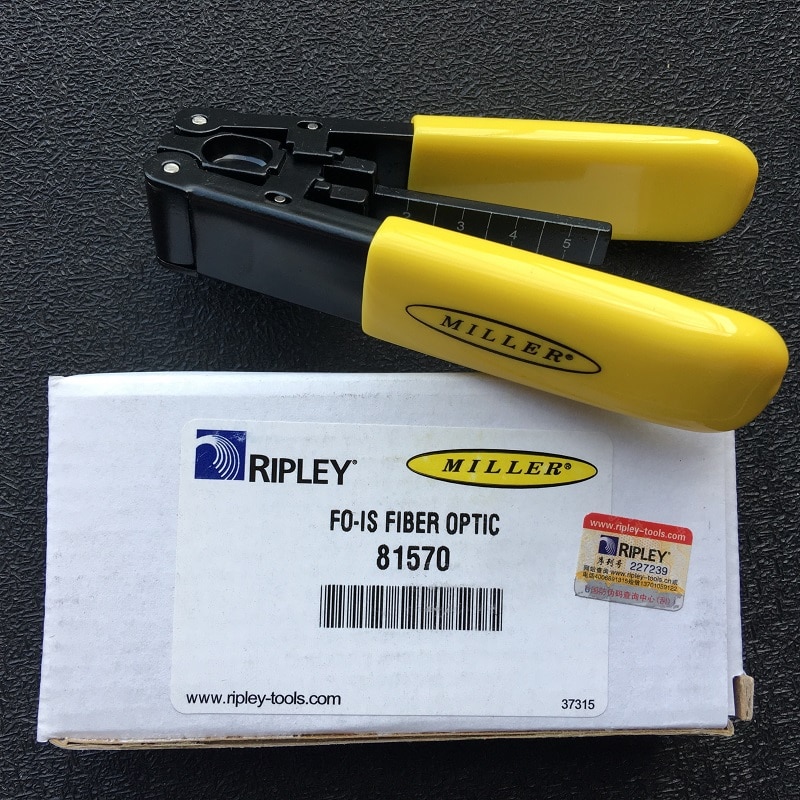 Original importiert Müller FIOS Fiber Optik Stripper FO-ist abisolieren zangen 81570 Leder fiber Optik kabel Stripper werkzeug