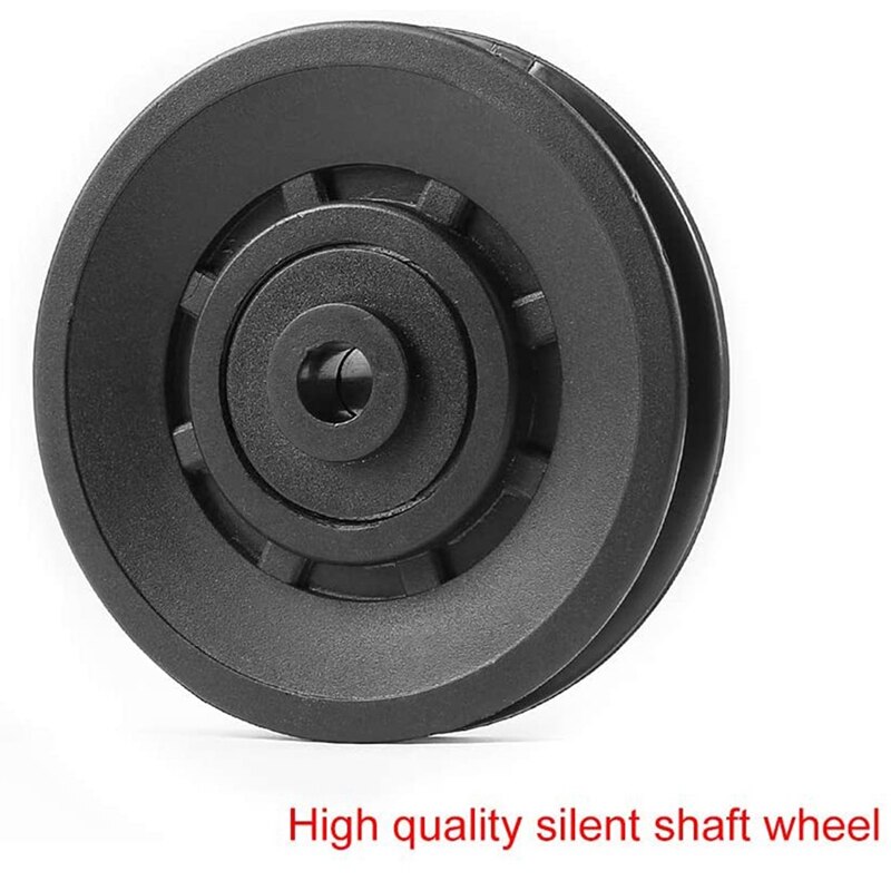 12 st 90mm universell lager remskiva för kabelmaskin gymutrustning del garageport