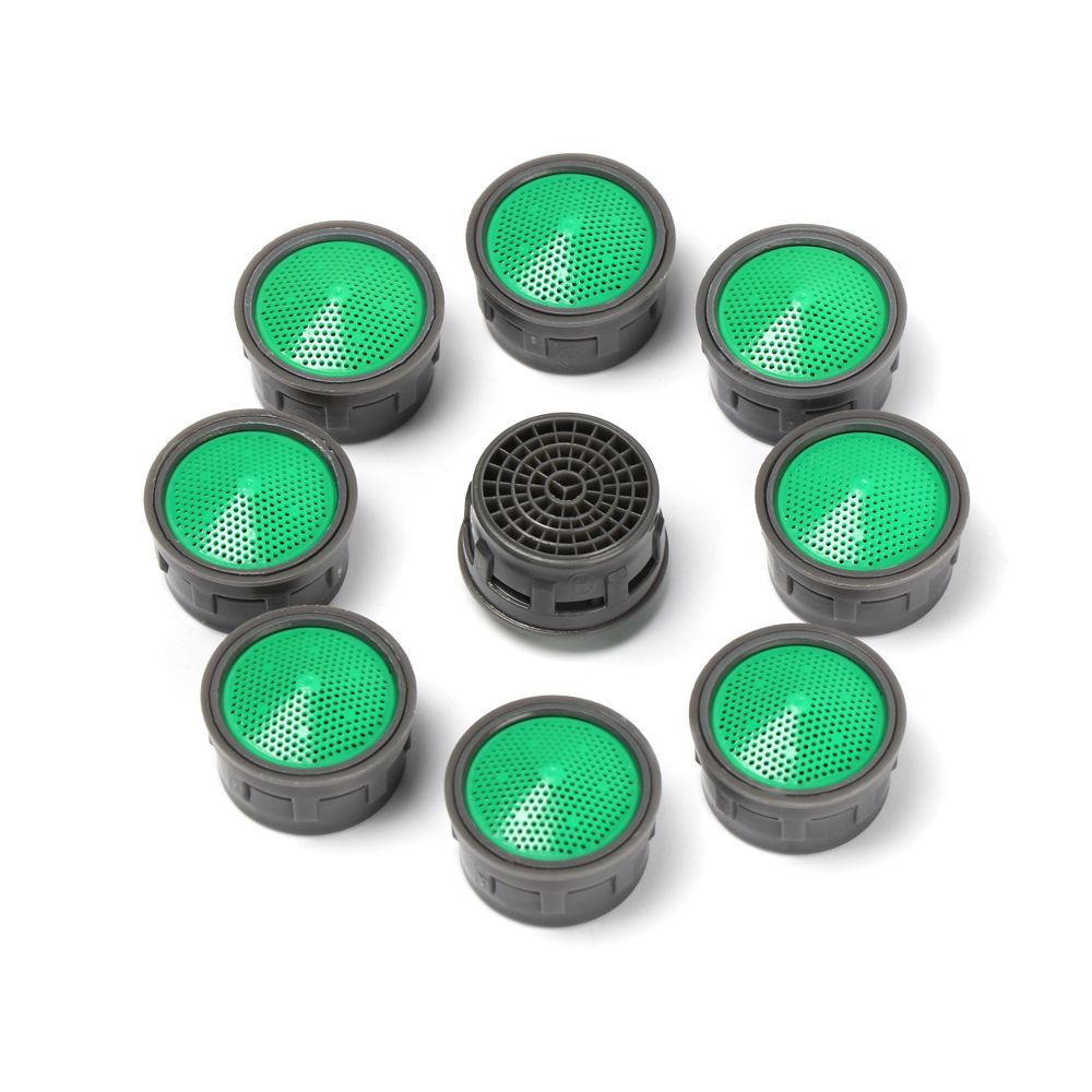 1/2/5 Stuks Kraan Beluchter Vrouwelijke Draad Mondstuk Filter Waterbesparende Adapter Abs Bubbler Binnenkern Badkamer Keuken Kraan Onderdelen