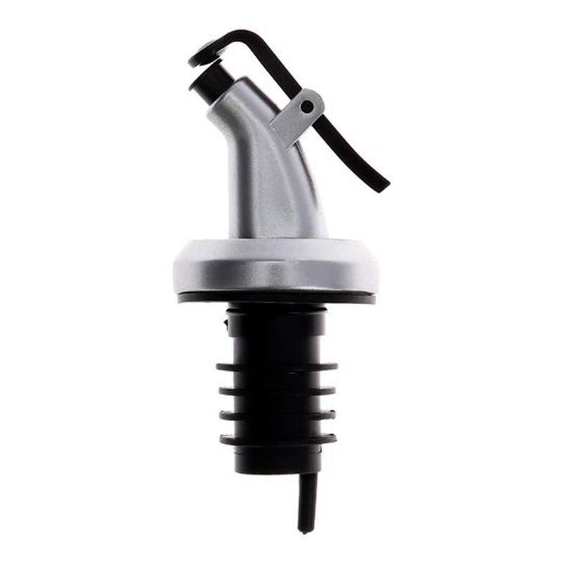 Plastic And Stainless Steel Cork With Dispenser For Bottles