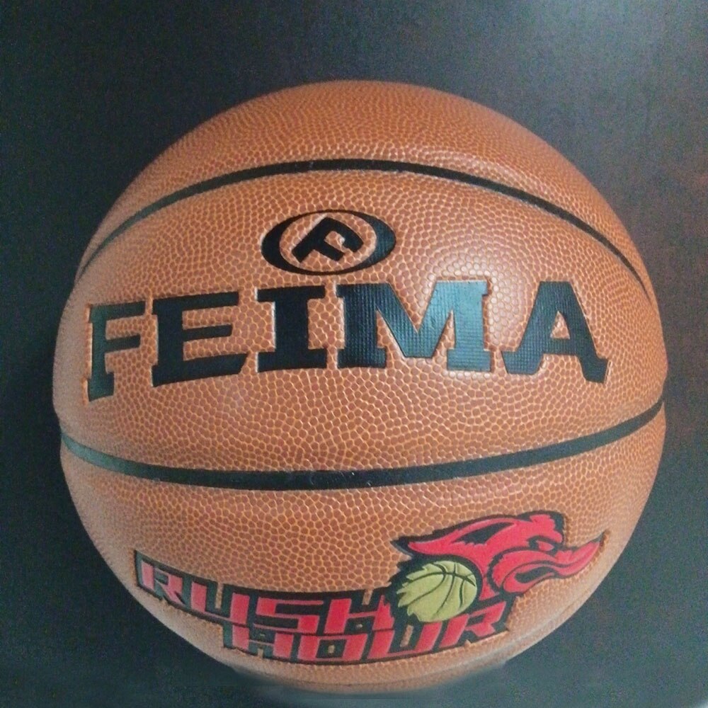 ROHDE All India Rubber Basketball High Elastic PVC Material Size 7 College Competition Training Basketball