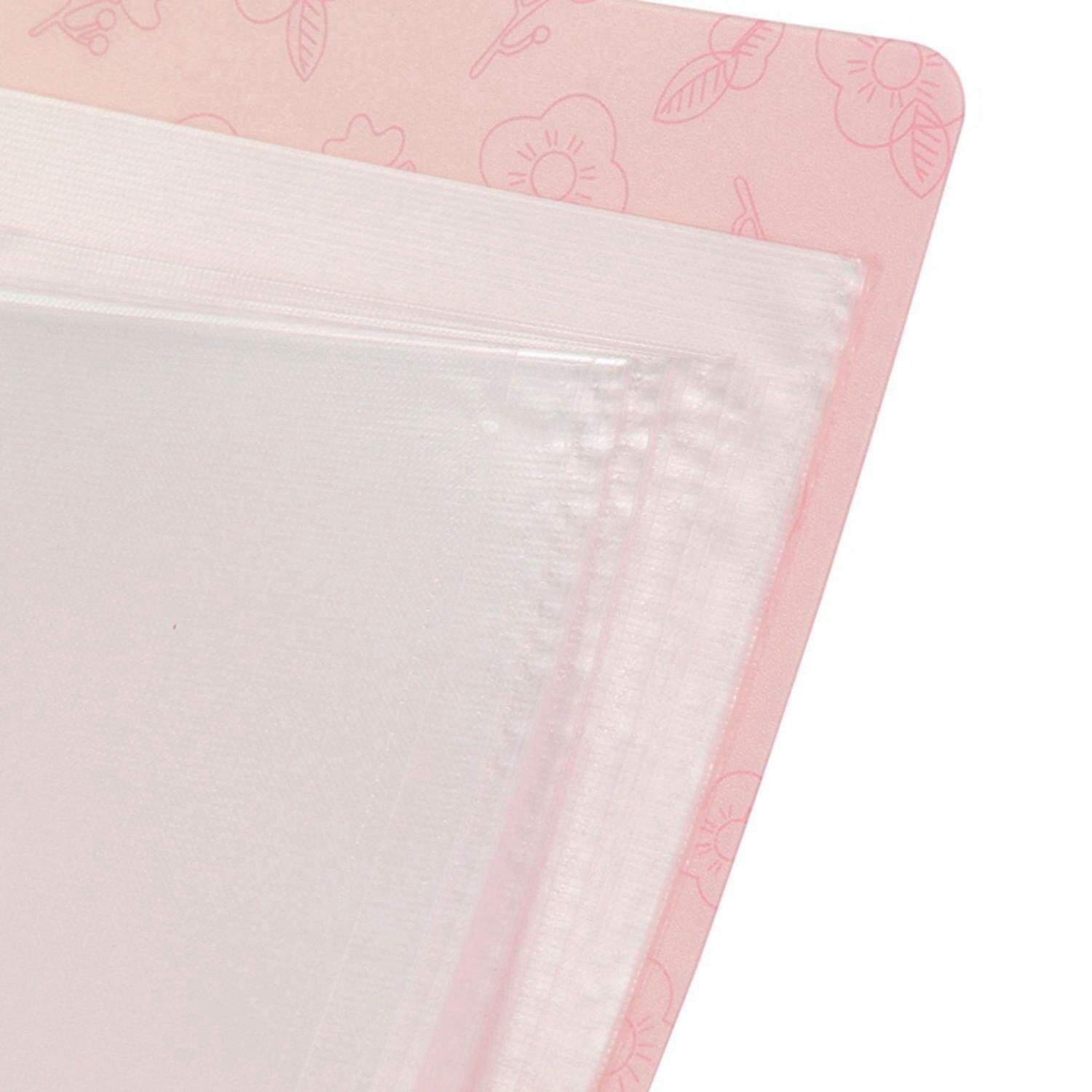 A4 Display Book Folder,Paper Storage Folder Plastic 20 Pockets