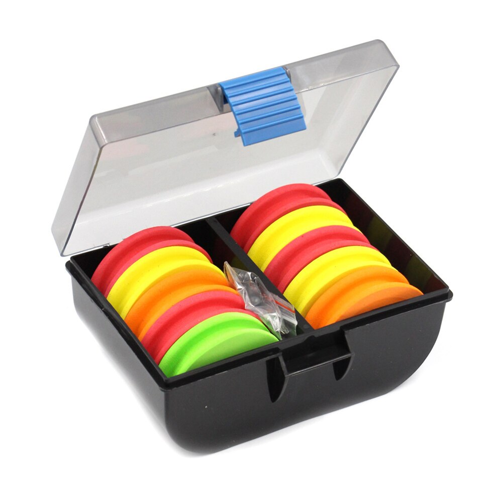 Devanadera de aparejo de espuma Eva, sistema de aparejo de Pesca en el mar, nuevos accesorios de herramientas de aparejos de Pesca Iscas, 20 unids/caja