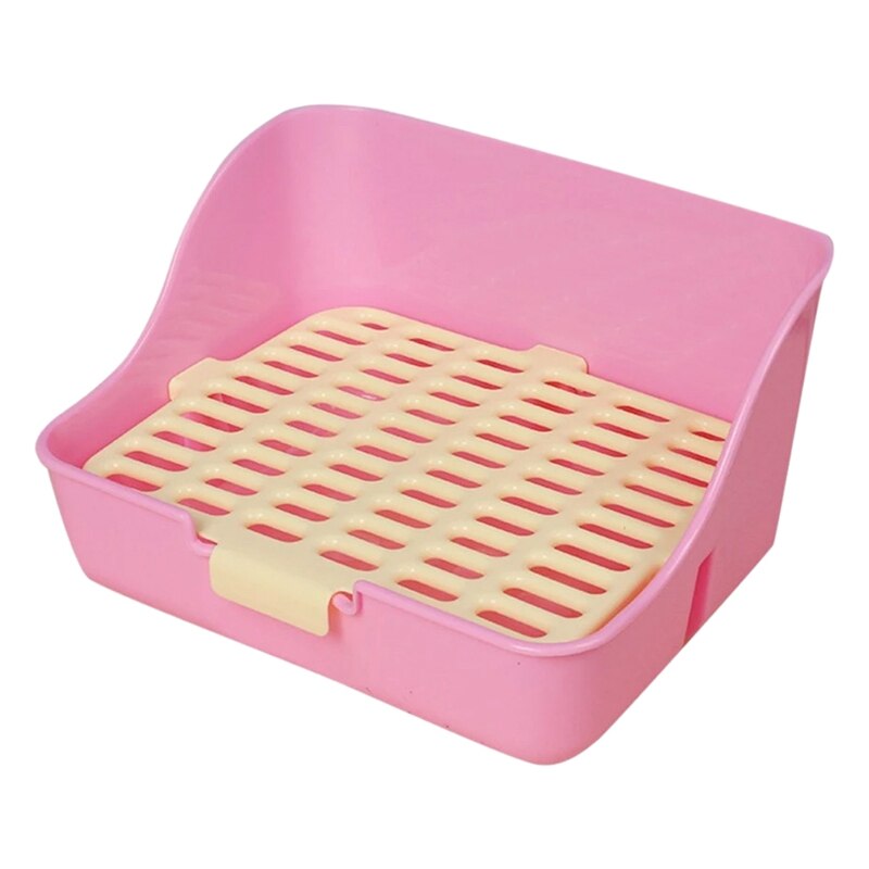 Duża plastikowa kwadratowa kuweta dla zwierzaka małe środowisko dla zwierząt łatwe robić czyszczenia i pakowania