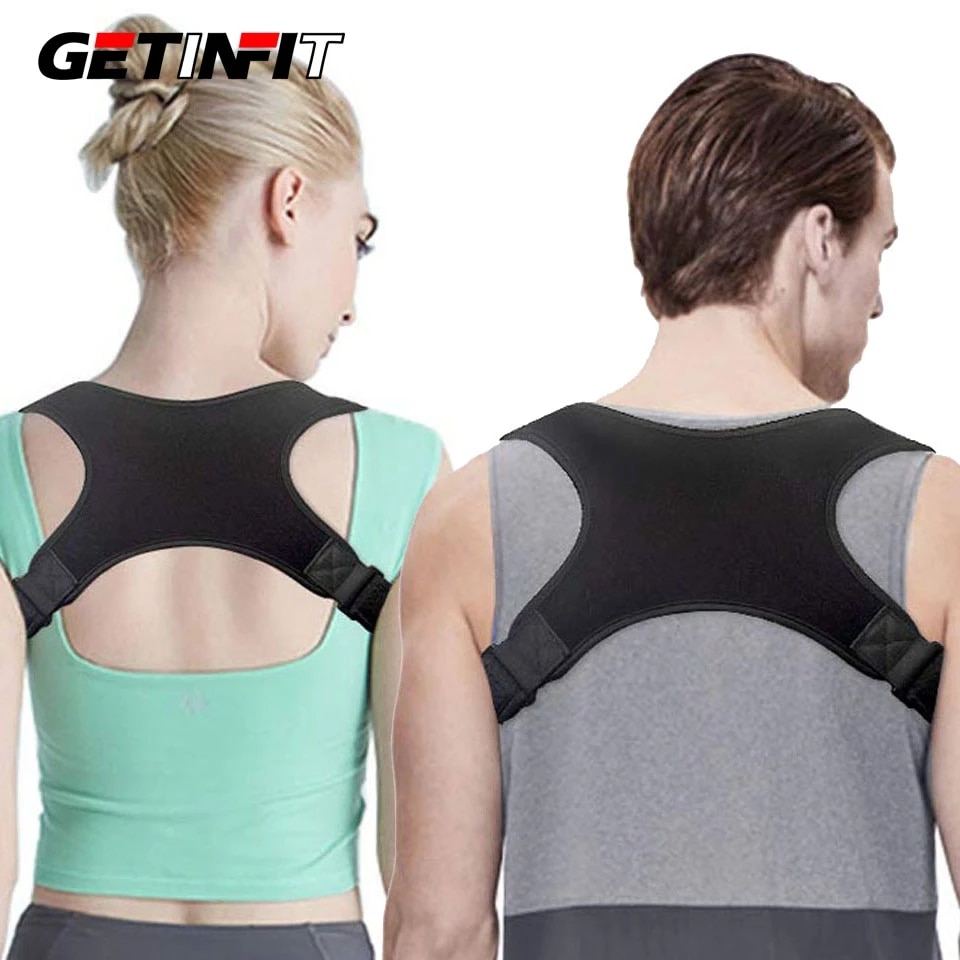 Getinfit Wervelkolom Houding Corrector Bescherming Terug Schouder Houding Corrector Correctie Band Bultrug Rugpijn Relief