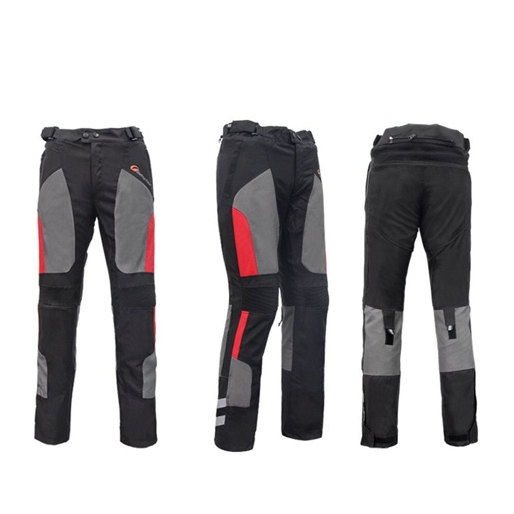 Männer Motorrad Hosen Vier Saison Wasserdicht Atmungsaktiv Warme Motocross Rally Reiter Reiten Schutz Hose mit Kneepads HP-12