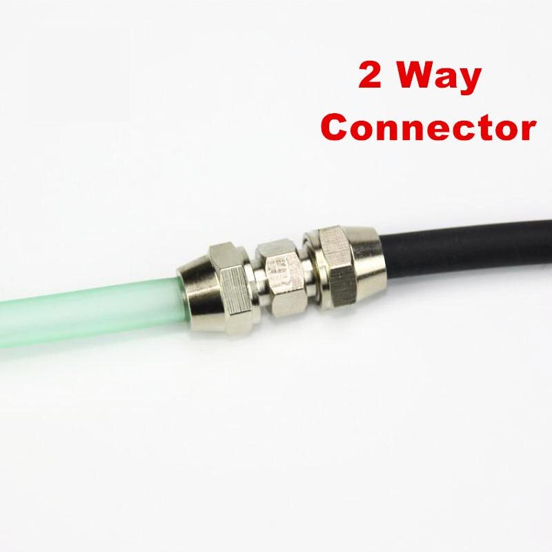 Rustfrit stål akvarie højtryk  co2 justerbar kontraventil luft  co2 rør konnektor til akvarie tilbehør: Sort