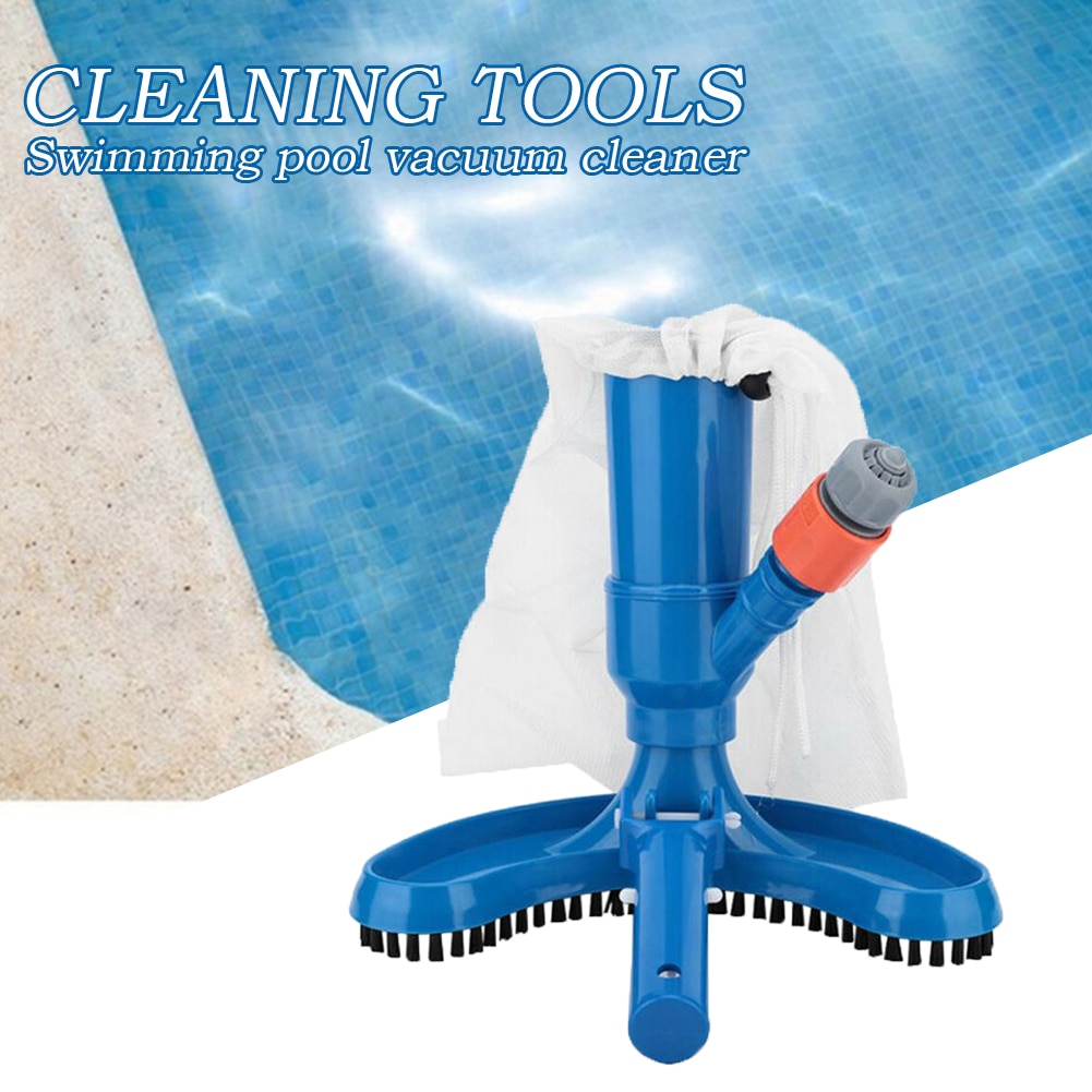 1 Set Mini Jet Swimming Pool Vacuum Floating Objects Cleaning Tools Suction Head Pond Fountain Vacuum Brush Cleaner