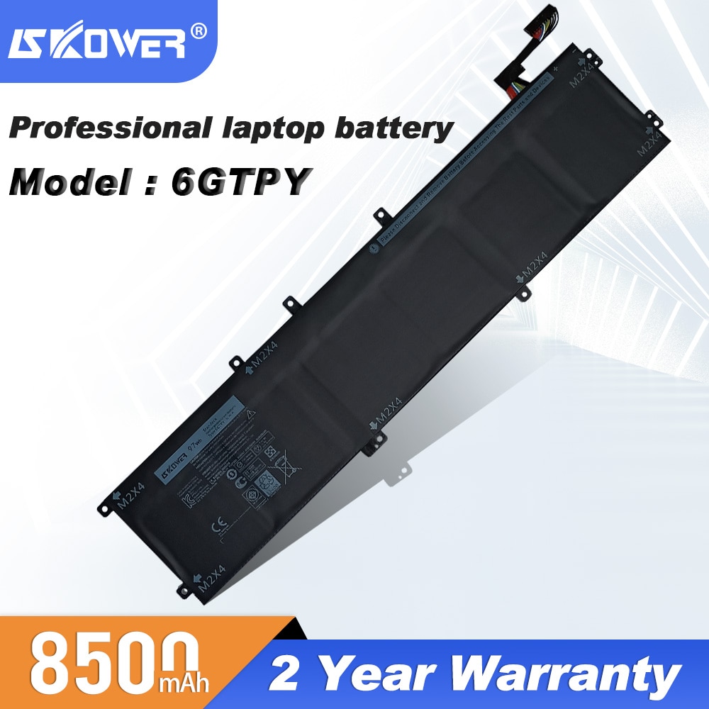 Laptop Battery 6GTPY H5H20 GPM0365 5XJ2875 for DELL XPS 15 9560 9570 Laptop Battery 6GTPY H5H20 GPM0365 5XJ2875 for DELL XPS 15 9560 9570