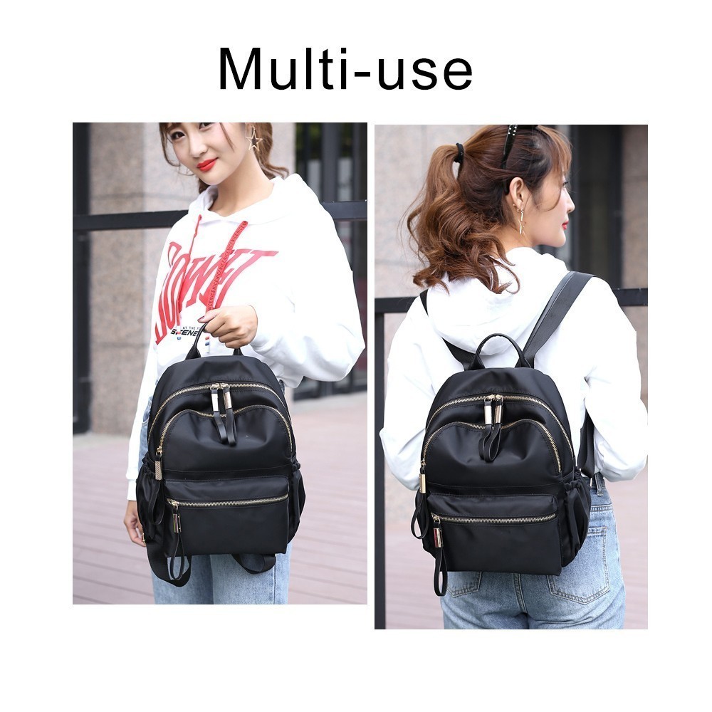 Herald Backpack Women Leisure Back Pack Korean Ladies Knapsack Casual Travel Bags for School Teenage Girls Bagpack