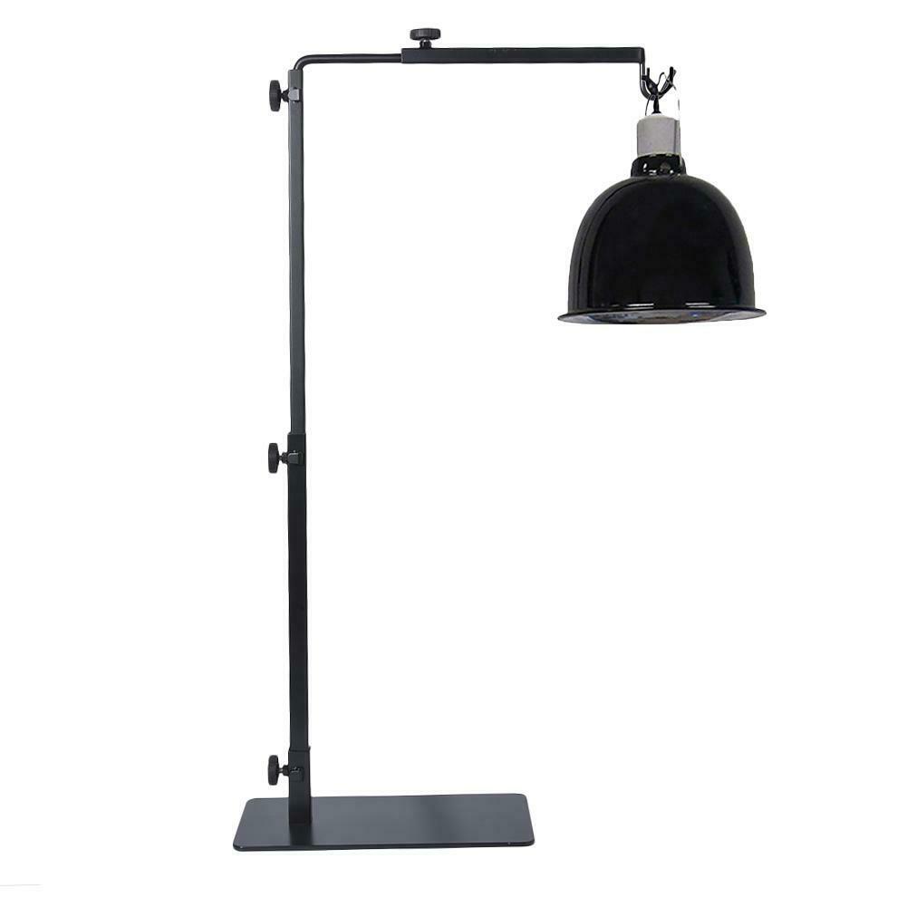 Newly Reptile Lamp Stand Heating Lamp Holder Adjustable Telescopic Metal Light Hanger Holder XSD88