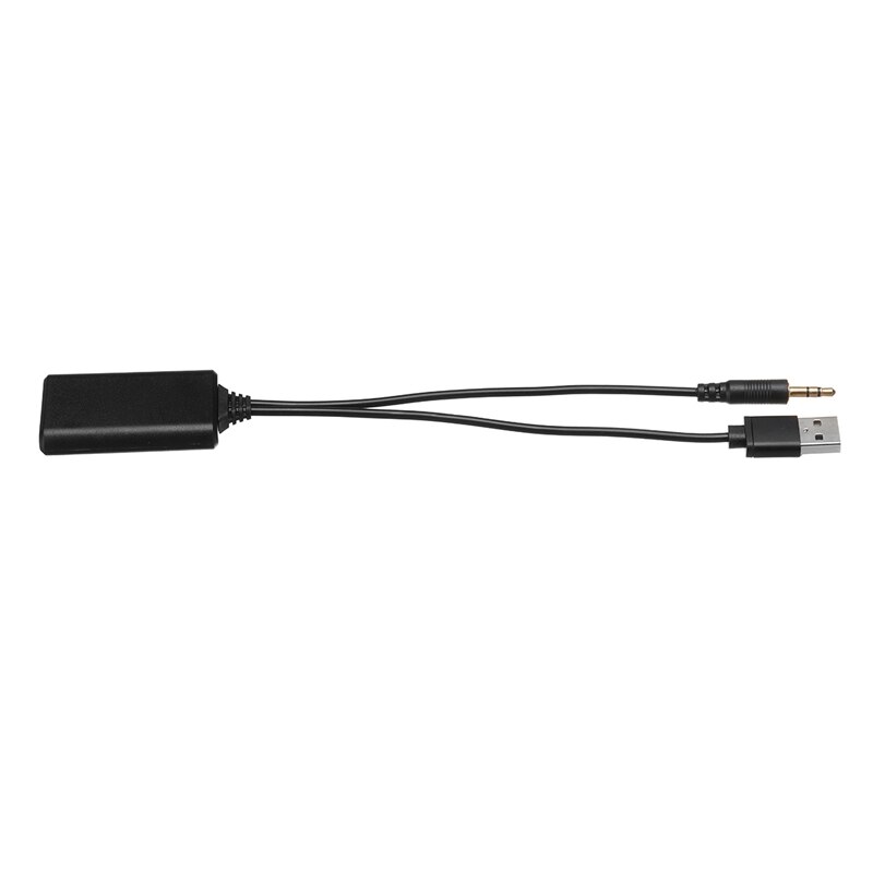AU05-módulo inalámbrico Bluetooth para coche, adaptador de música, receptor auxiliar Aux o Usb, enchufe de 3,5 Mm para Bmw E90, E91, E92, E93