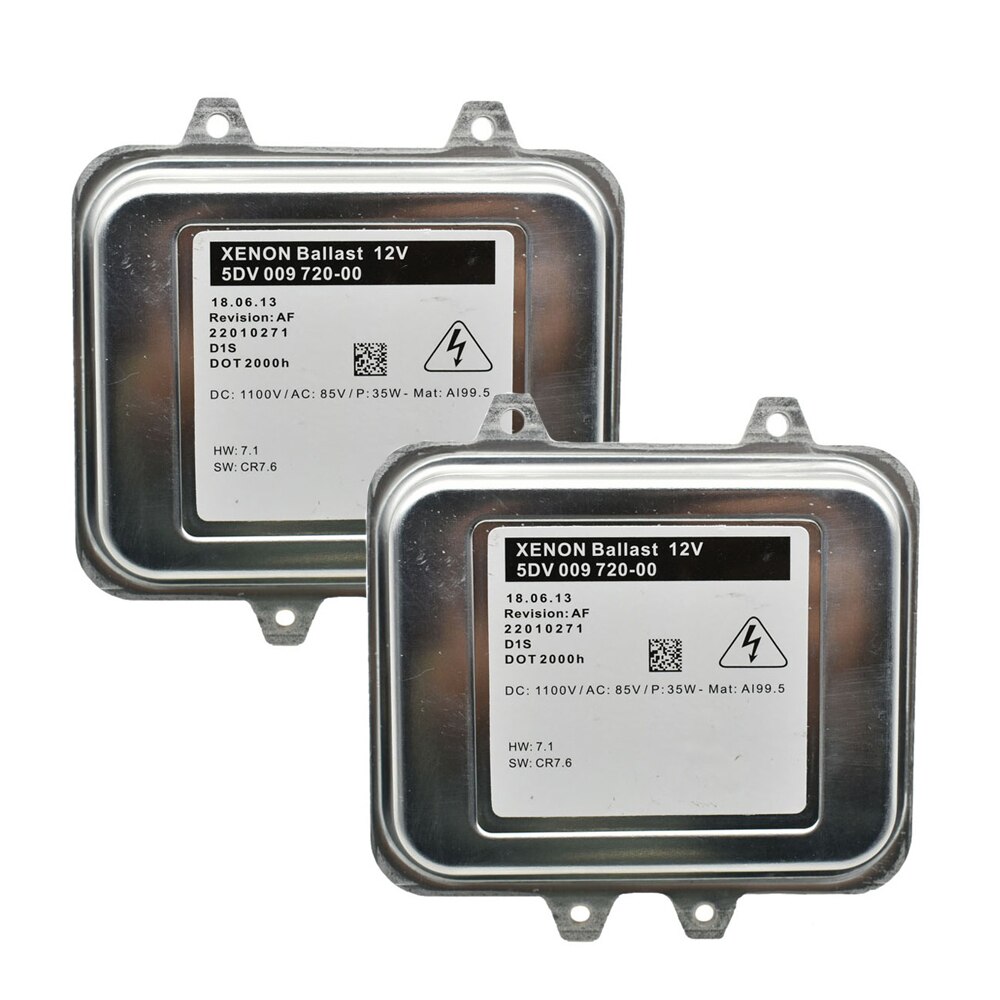 Xenon D1S HID Ballast Kontrolenhed 35W 12V - Udskiftningsdel til Bilforlygte: 2 x 5 dv 00972000 / 4300 k