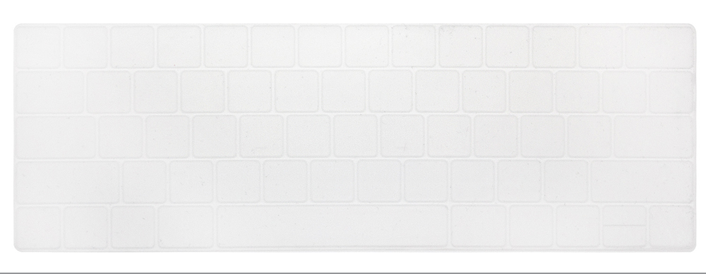 Keyboard Protector Cover for Macbook Pro 13.3'' & Pro 15.4'' with Touch Bar US Version Keyboard Case A1706 A1707 A2159: clear