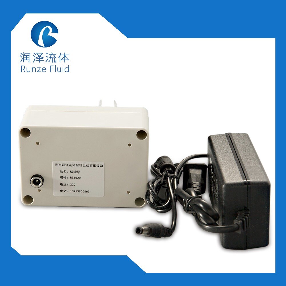 0-50ml/min Adjustable Small Peristaltic Pump 12v Silicon Tubing 2*4 3*5mm