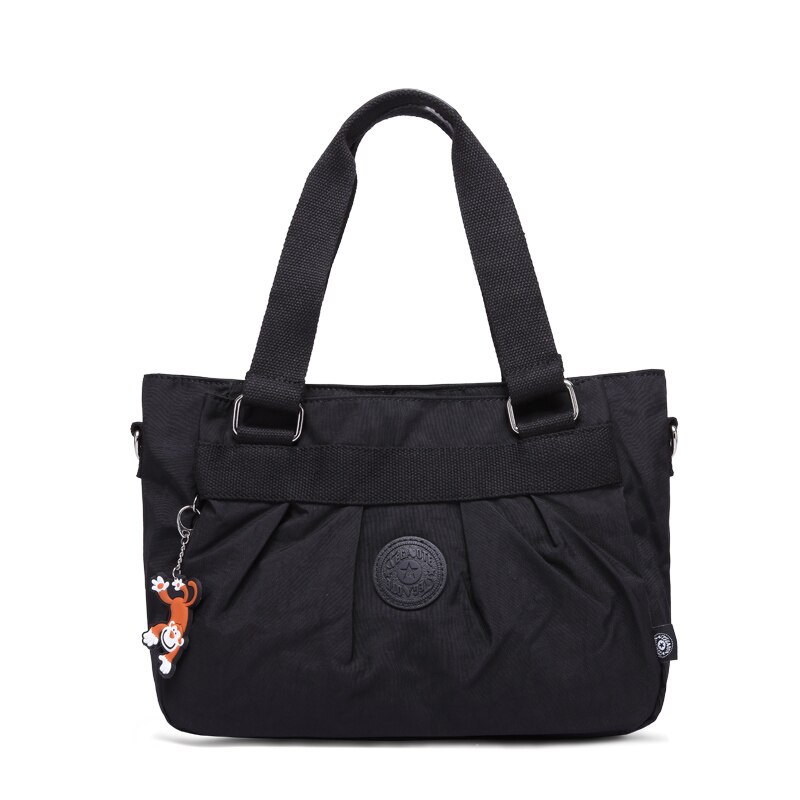TEGAOTE Women Messenger Bags Female Shoulder Bag For Women Waterproof Nylon Handbag Ladies Crossbody Bags Bolsa Sac Do Femme: Black