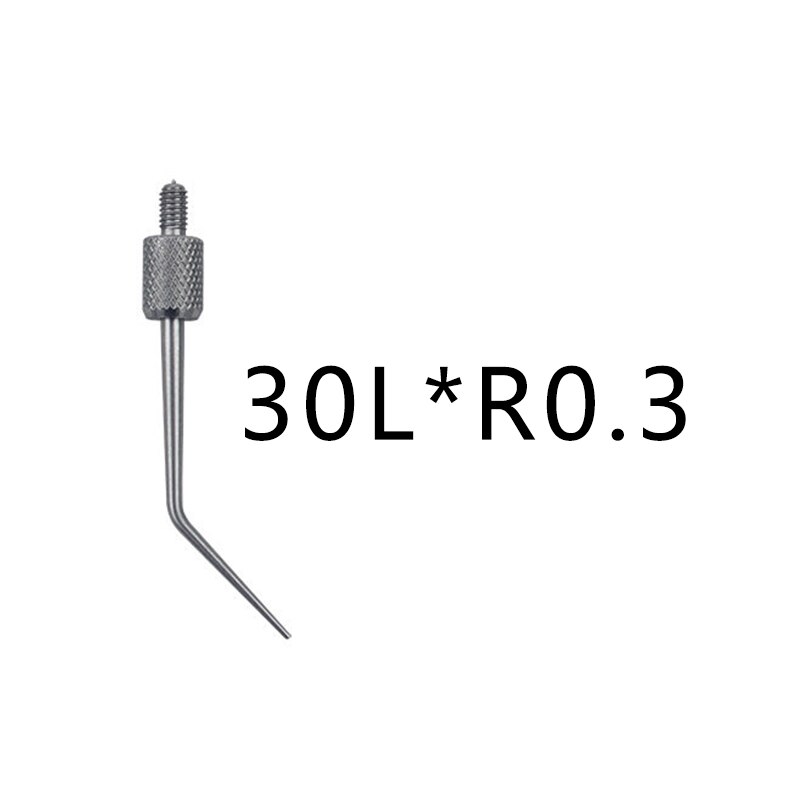 Dial Indicator Curved Tip Probe Dial Gauge Measurement Point For Thread M2.5 Indicator Measuring Tools 1PC: white