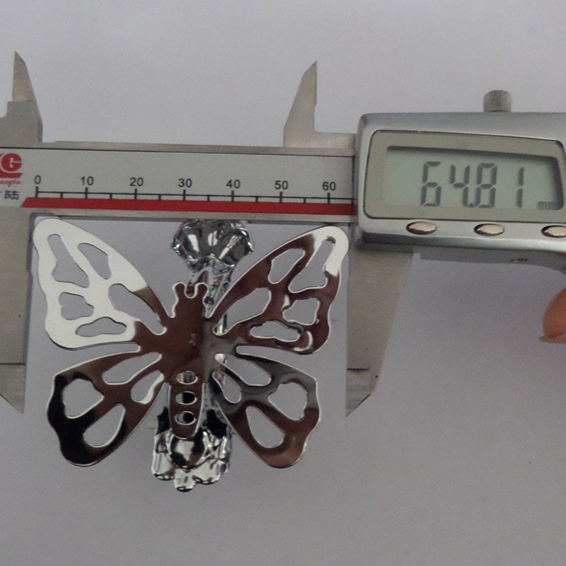 6 stks Vlinder Decoratie Clip, gordijn Accessoires Holdbacks voor Raamdecoratie