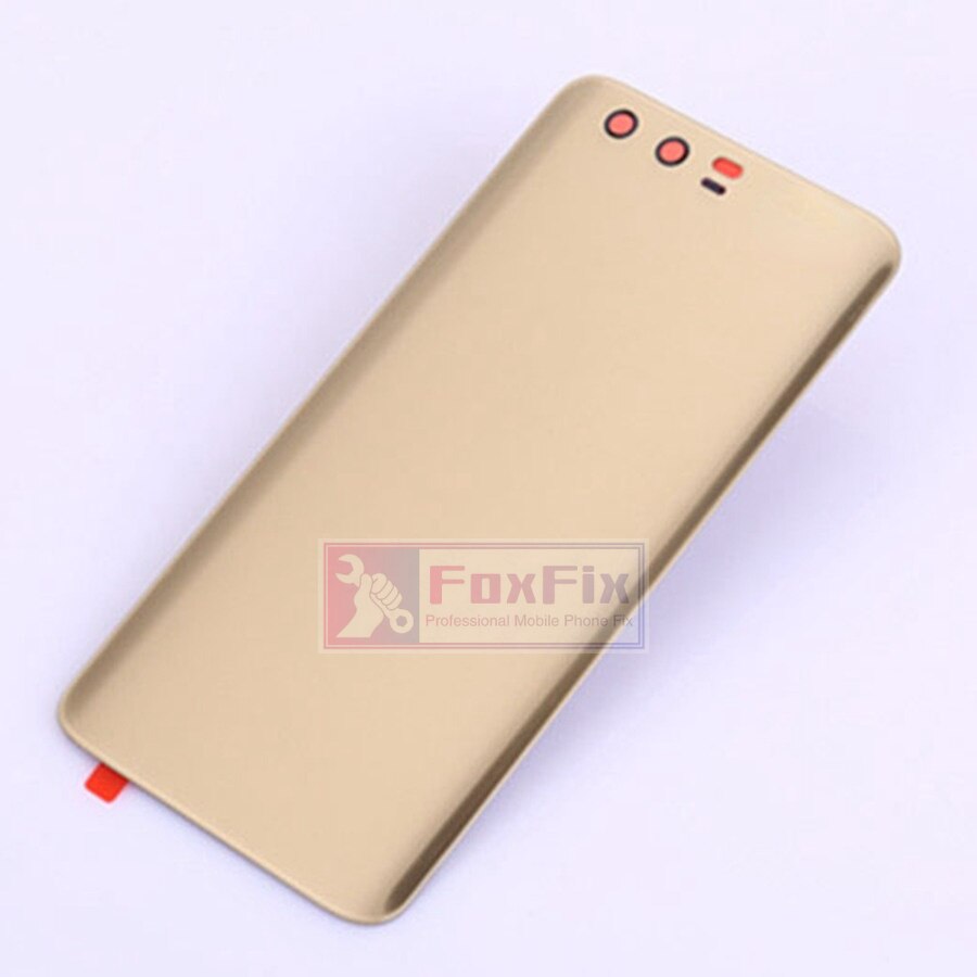 Coque arrière en verre pour Huawei Honor 9, boîtier de batterie, pièces de rechange, sans Logo,: Gold