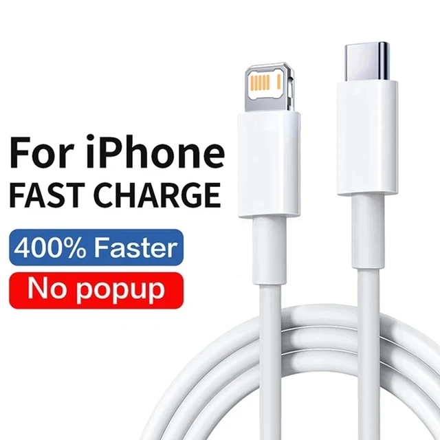 Cargador rápido PD 20W para iPhone 14 13 12 11 Pro 7 8 Plus Max Mini XR tipo C Cable de carga rápida Cable de fecha accesorios de teléfono 888: iluminado
