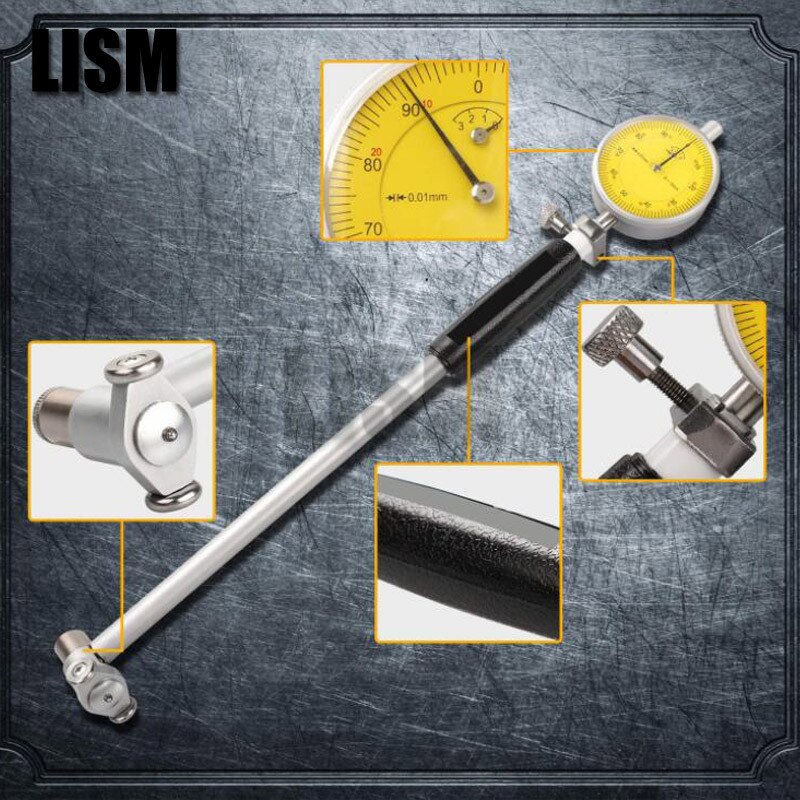 Inner diameter Dial Bore Gauge 18-35 35-50 50-160 0.01mm Dial Indicator Micrometer Cylinder Internal Bore Measuring,Engine Gage