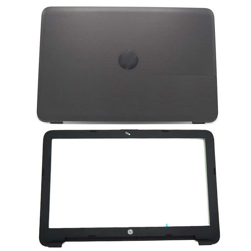 Laptop LCD Back Cover/Front Bezel/Hinges/Palmrest/Bottom Case For HP 15-AY 15-BA 15-BD Series 859511-001 Black 855027-001: AB Cover