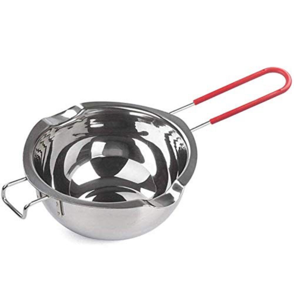 Stainless Steel Cheese Butter Baking Tools Kit Fondue Bowl and Pots Stainless Steel Kitchen Pot Soup Pot of Groceries Cookware: 600ml
