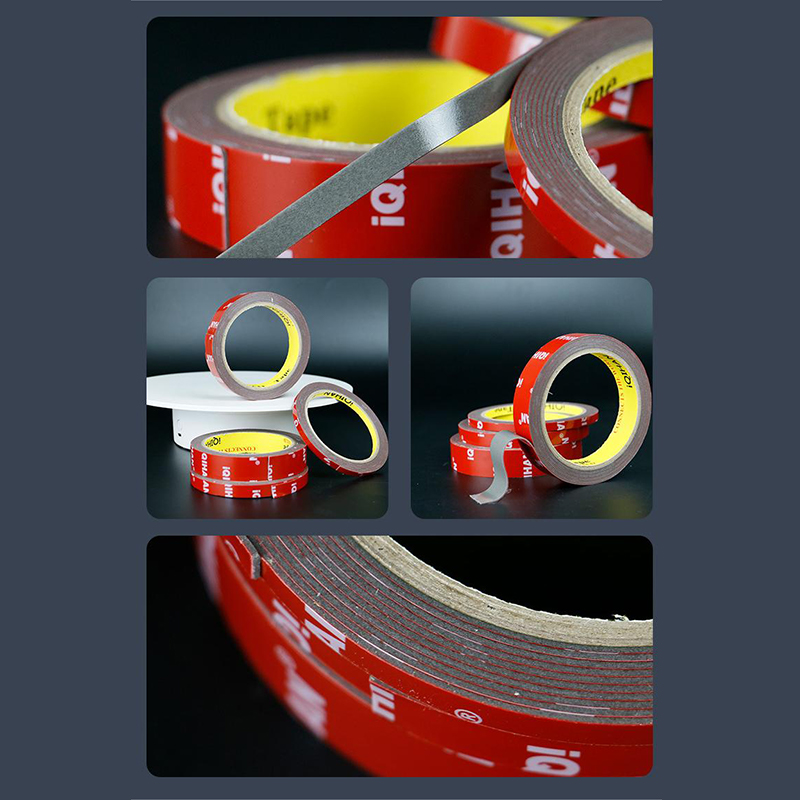 Nastro biadesivo da 3 metri adesivo con nastro adesivo in schiuma acrilica permanente resistente per auto a casa per interni ad alta temperatura