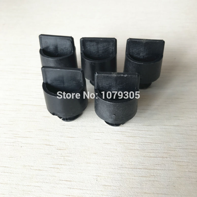 Perilla larga de motosierra, tuerca de filtro de aire con Arandela de goma, ajuste para motosierra 4500 5200 5800, 5 piezas