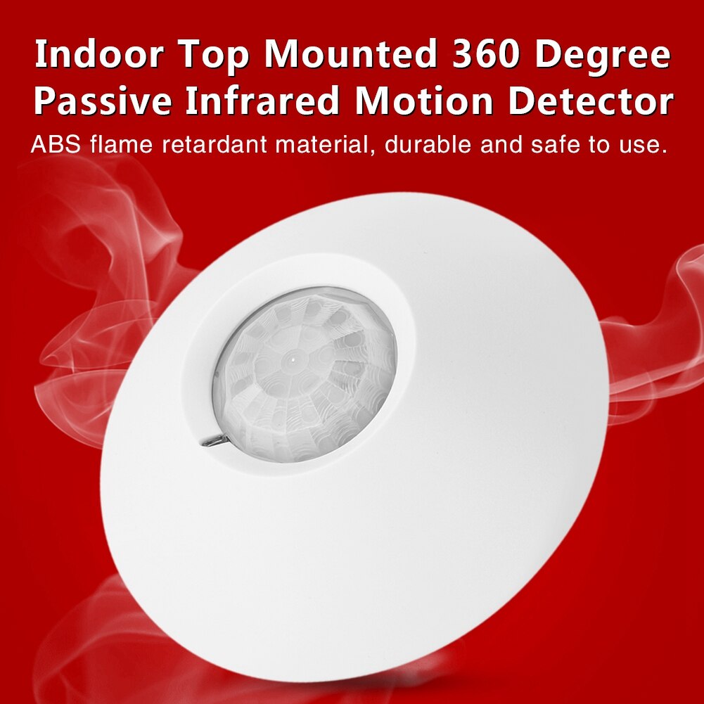 pir sensor 12V Wired Indoor Top Mounted 360 Degree Passive Infrared Motion Detection Sensor Alarm