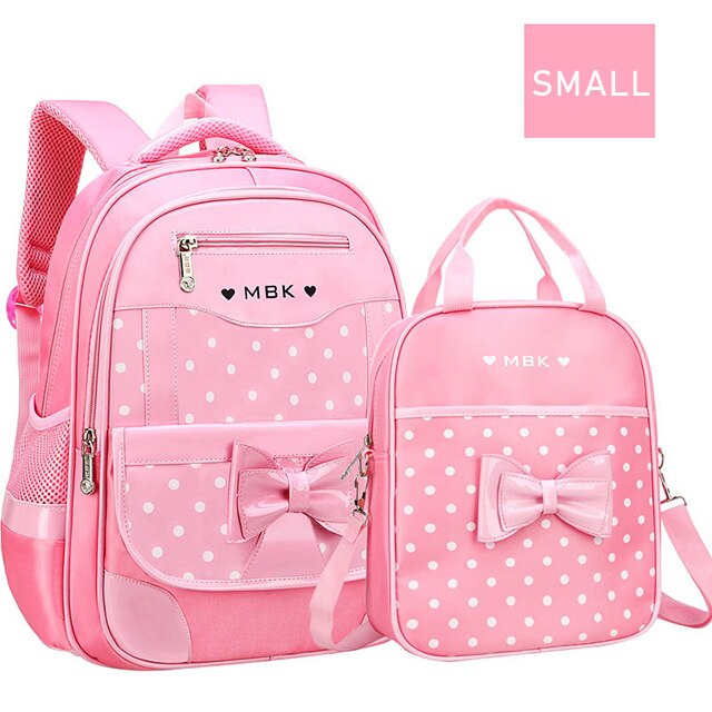 Kinderschooltassen kinderreistassen rolkoffer trolley schoolrugzak meisjesrugzak kinderboekentas 3 wielen schooltas: 1581-01- roze