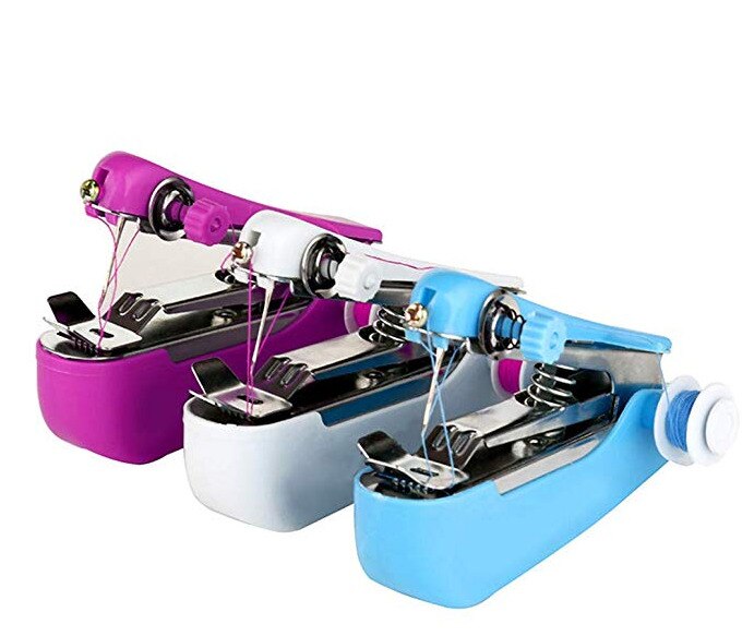 Mini Manual Sewing Machine Stitch Sewing Home DIY Sewing Machines Random Color