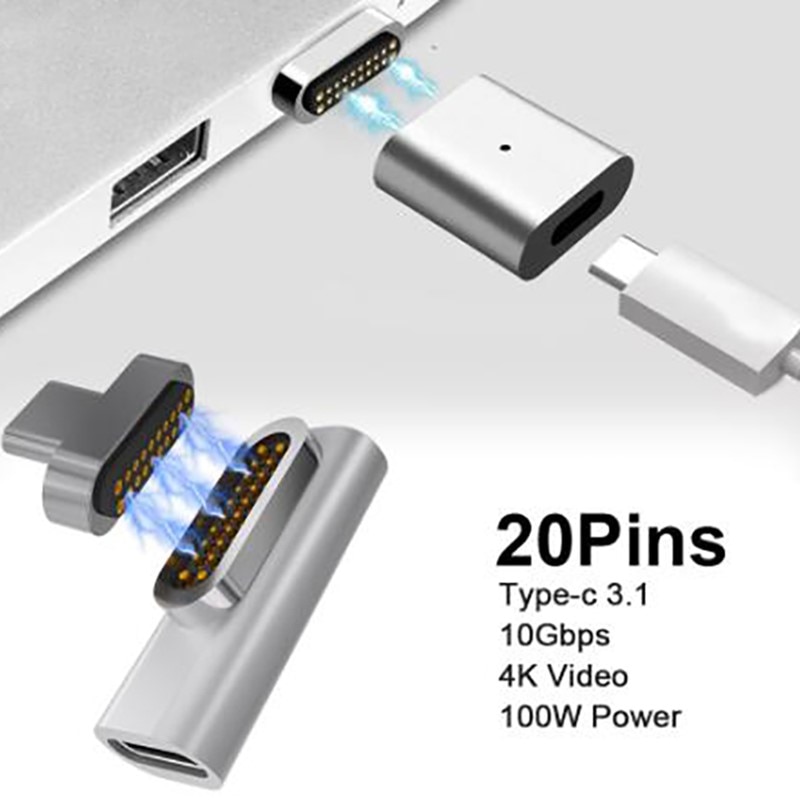 20 Pins USB C Adapter Type C Connector PD... Grandado