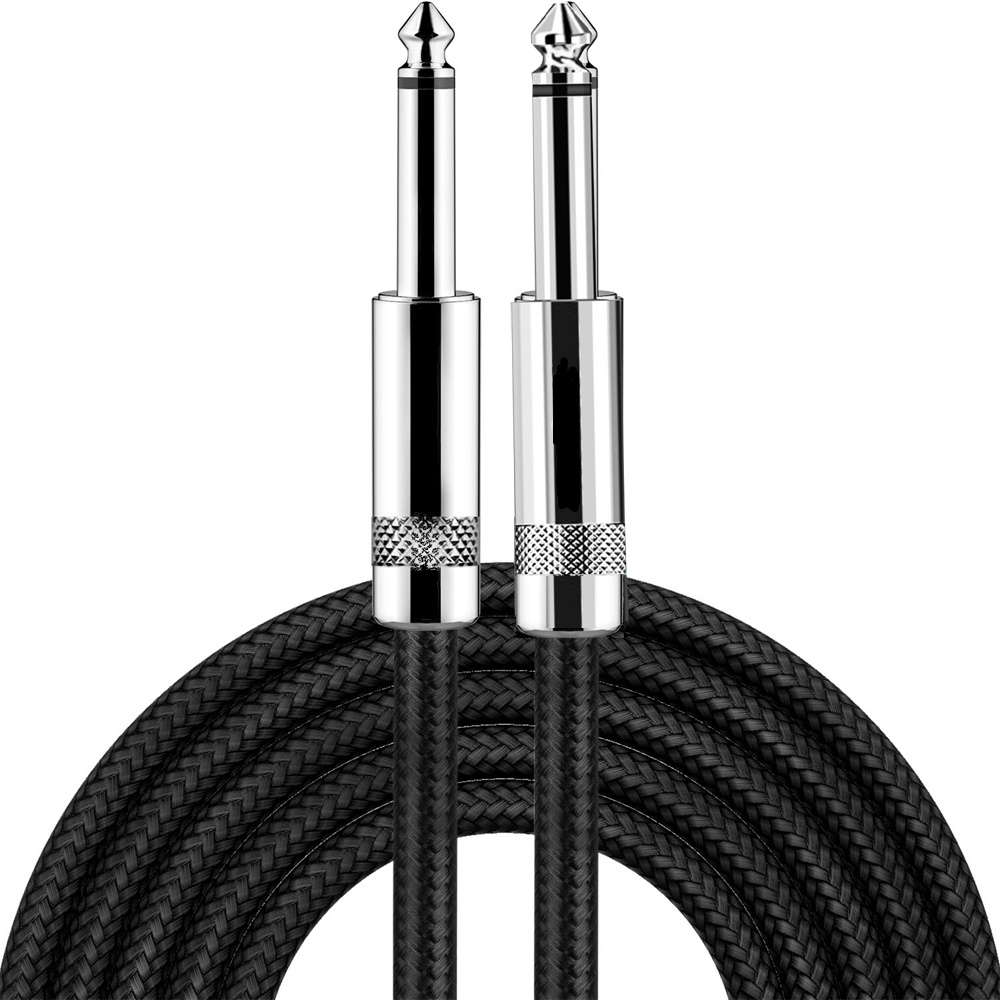 Electric Guitar Cable Braided 1/4 ft Jack 90 Degree TS 6.5mm Audio Mono Cable Bass Electric Box Audio Cable Noise Reduction Cabl: 22.5*24.5*17.9mm / Burgundy