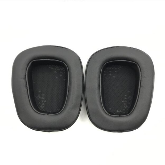 Coussinets d'oreille en mousse pour Logitech G633 G933s, housses de coussinets d'oreille de remplacement pour casque Logitech G935 G933: Kaki