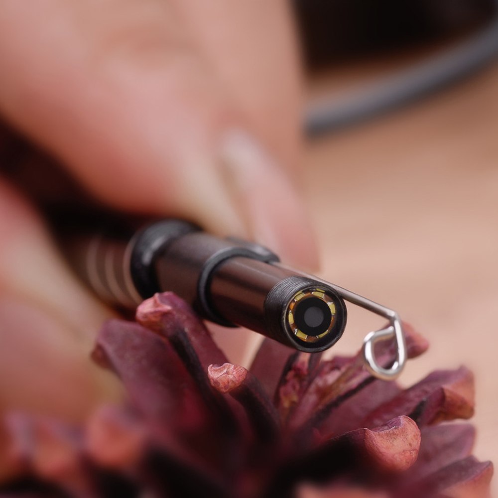 Mini Camera Endoscope USB Port Ear and Nose 5.5mm Visual Lens Endoscope Borescope DDES01 Earpick Otoscope for PC Windows