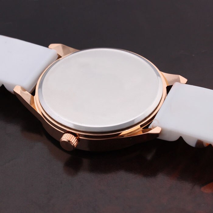 lovely Women Geneva Girl Female Watches Flower Printed Causal Quartz watch Silicone strap cute WristWatch Relogio Feminino