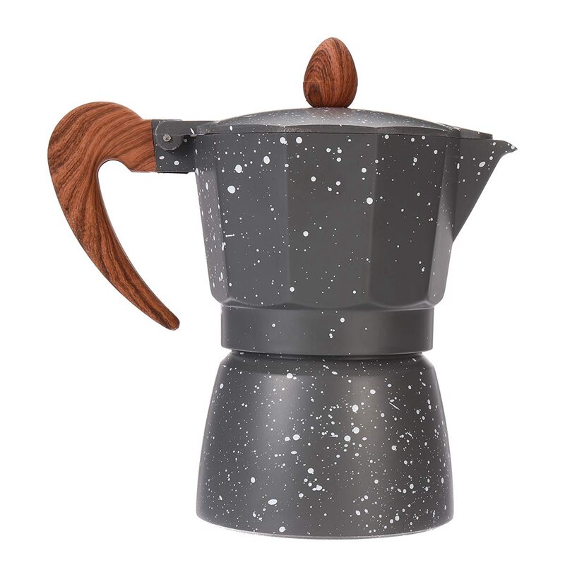 Vigano Koffiezetapparaat 4 Kopjes Rvs Moka Pot Kookplaat Koffiezetapparaat Koffie Brouwen Tool Met Veiligheidsklep