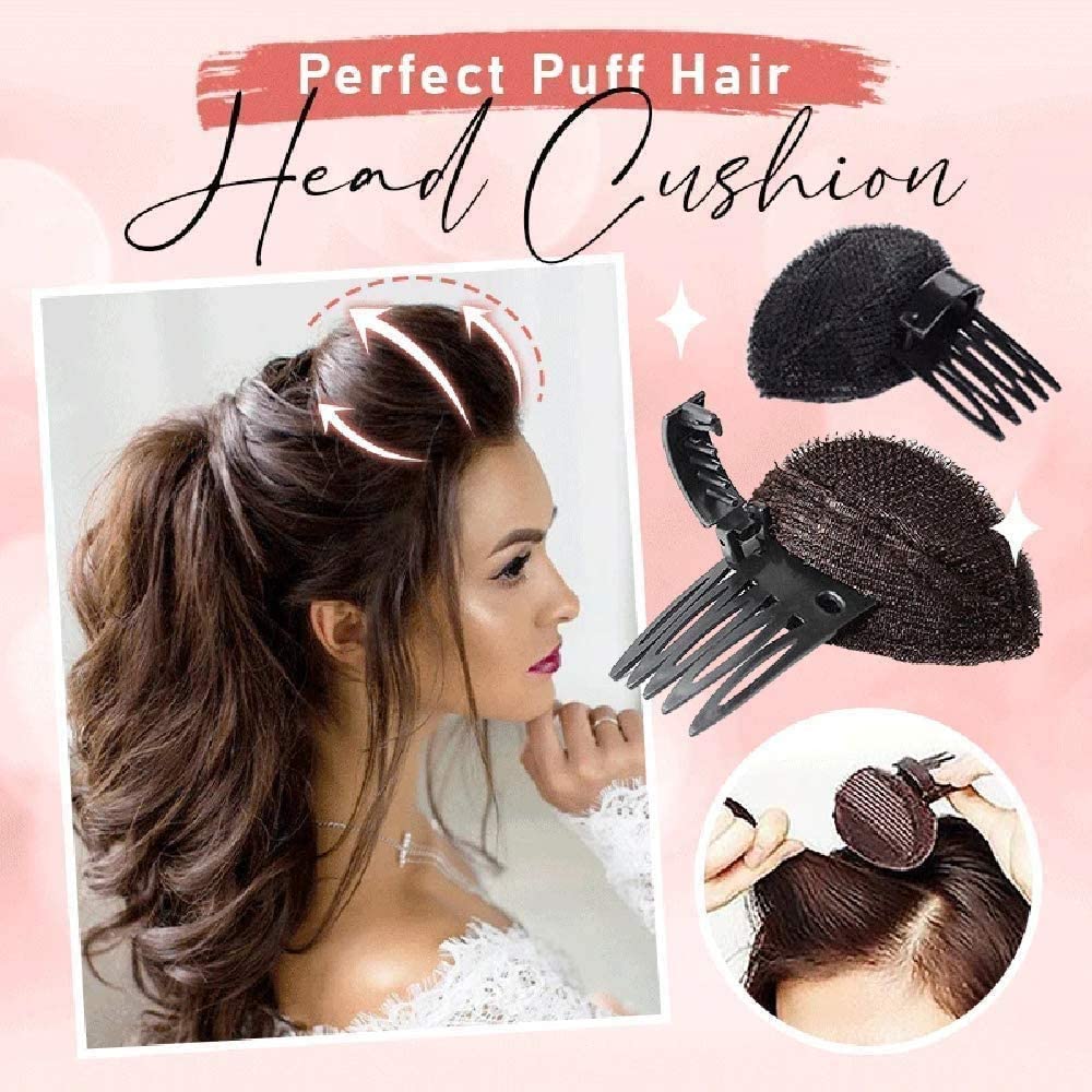 1pc nylon volumen hår base pust hår hoved pude fluffy prinsesse styling tilbehør bump it up dame pige hår skønhed værktøj