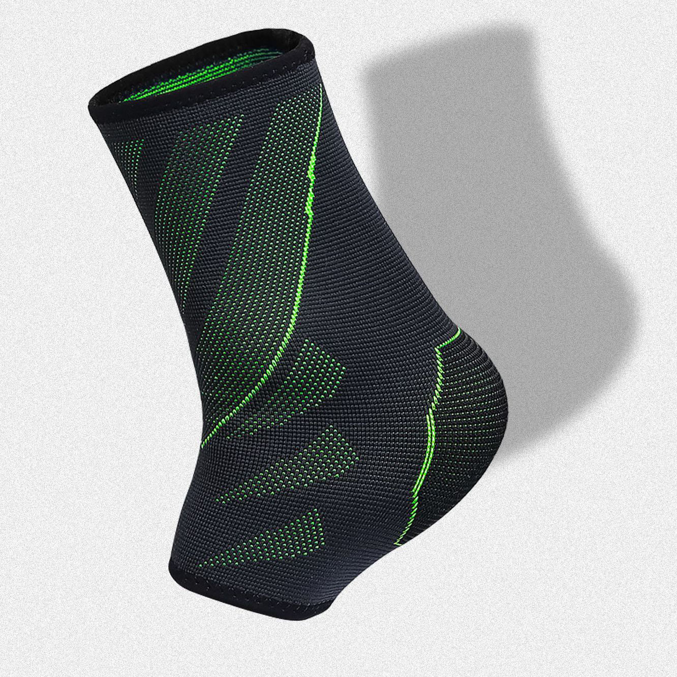 YYTZM 1 Paar Knöchel Unterstützung Nicht-Slip Silikon Ankle Brace Schutz Atmungsaktiv Gym Sport Fußball Anti-Verstauchten Knöchel protector