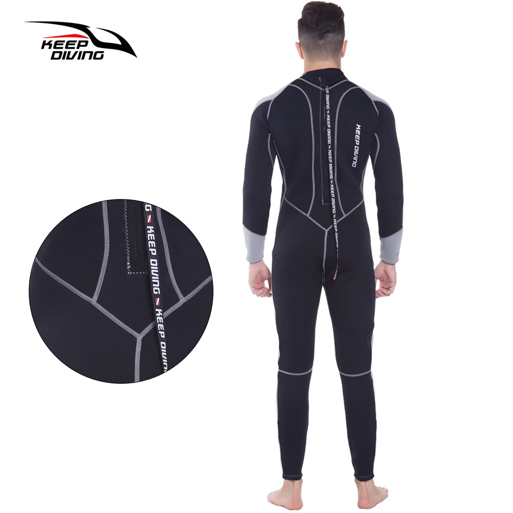 3 MM hommes néoprène Wesuit plongée sous-marine combinaison humide corps complet pour le surf chasse sous-marine natation plongée kayak