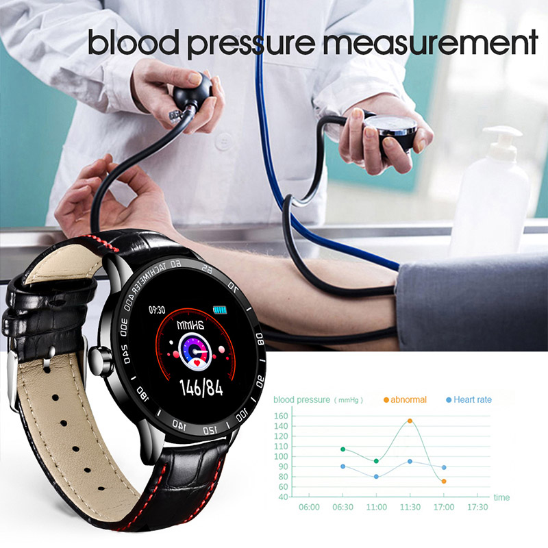 LIGE nouvelle montre intelligente hommes fréquence cardiaque pression artérielle Fitness Tracker Sport montre IP67 étanche Smartwatch podomètre + boîte