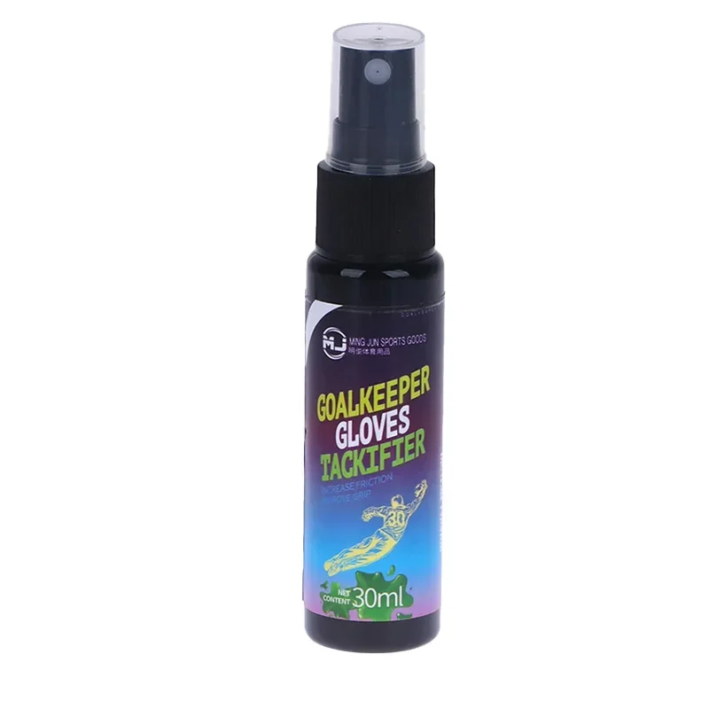 30Ml Keepershandschoen Voetbal Grip Spray Voor Keepershandschoenen Antislip Verbeterde Kleverige Honkbal Vervangende Handschoen Lijmspray: WHITE