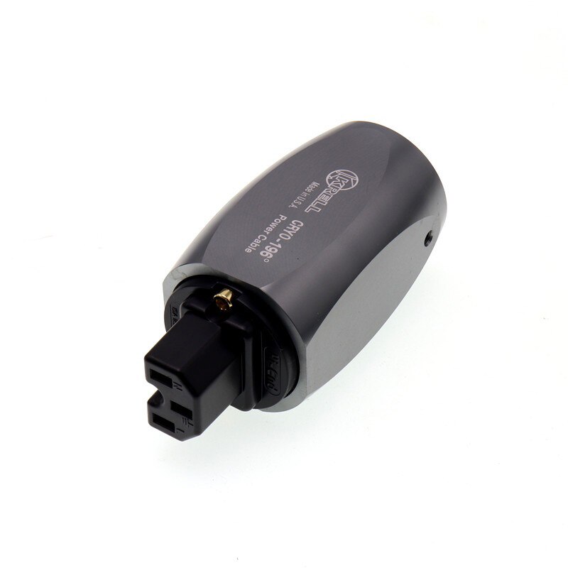 Hi-end KRELL 3 HiFi Audio Adapter US Power Plug frozen Aluminium Alloy IEC Connector: IEC
