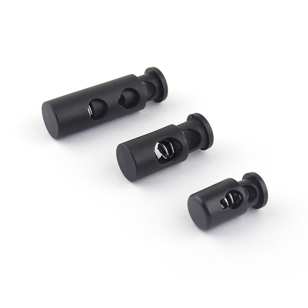 Koordvergrendeling Richter Elastische Koord Spring Loaded Toggle Lock Plastic Band Stopper Gezichtsmasker Vorm Fastener Naaien Kleding Touw